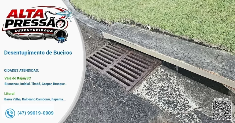 Desentupimento de Bueiro em Blumenau/SC - Alta Pressão Desentupidora. Desentupimento de Bueiro em Blumenau/SC - Alta Pressão Desentupidora.