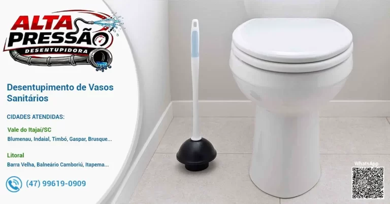 Desentupimento de Vaso Sanitário em Blumenau e Região - Alta Pressão Desentupidora. Desentupimento de Vaso Sanitário em Blumenau e Região - Alta Pressão Desentupidora.