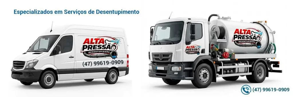 Empresa Especializada em Hidrojateamento de Alta Pressão em Blumenau e Região - Alta Pressão Desentupidora Empresa Especializada em Hidrojateamento de Alta Pressão em Blumenau e Região - Alta Pressão Desentupidora